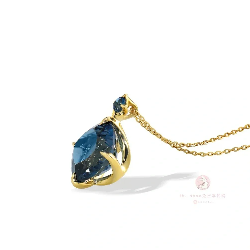 Star jewelry 18k pendent necklace Japan - Picture 2 of 3